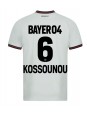 Bayer Leverkusen Odilon Kossounou #6 Auswärtstrikot 2023-24 Kurzarm